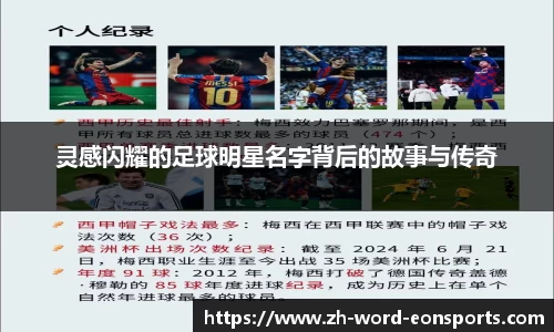 灵感闪耀的足球明星名字背后的故事与传奇
